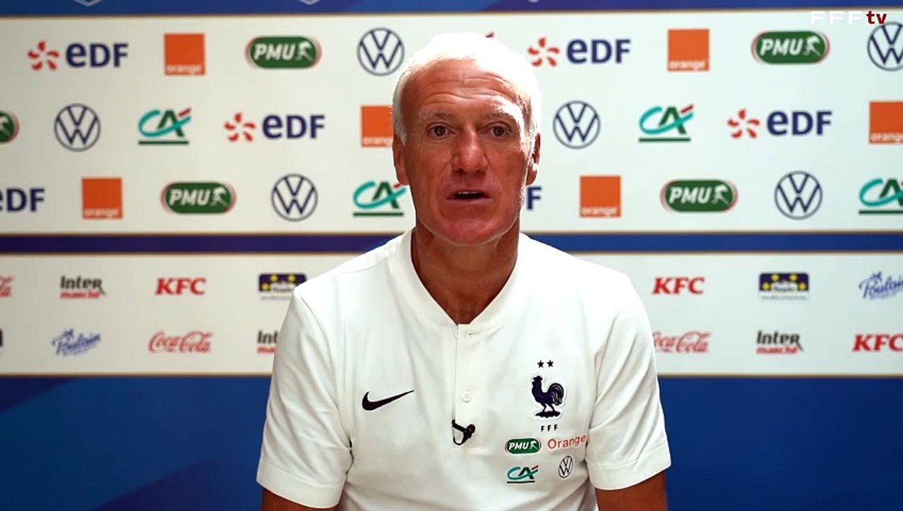 Didier Deschamps : "L'équipe de France fait sa rentrée" I FFF 2020