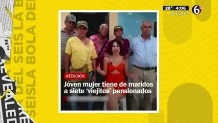 Mantiene relación poliamorosa con 7 abuelitos