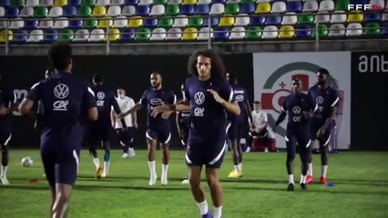 Premier entraînement en Géorgie