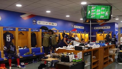 Dans les coulisses de France-Croatie