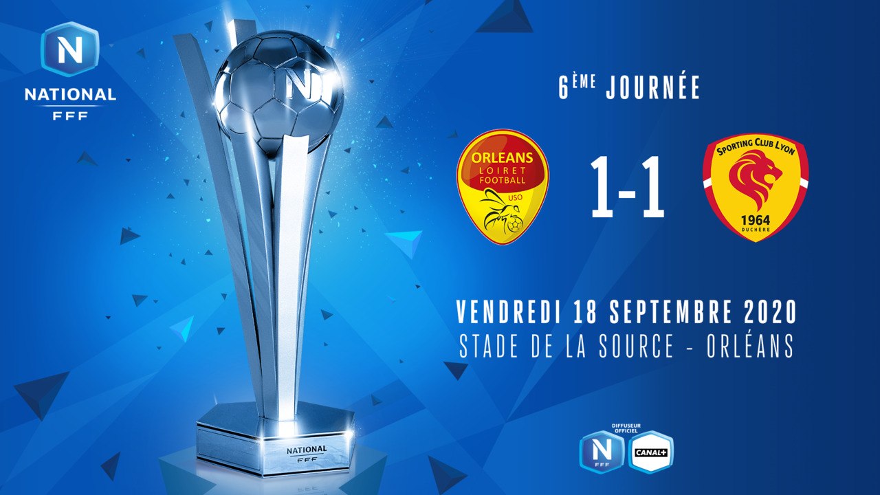 J6 | US Orléans – SC Lyon (1-1)