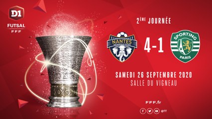 Nantes Métropole –Sporting Paris (4-1)