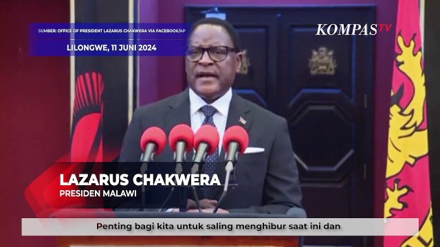 Puing Pesawat Wapres Malawi Ditemukan, Presiden Lazarus Ucap Duka Mendalam