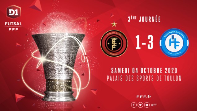 Toulon Elite Futsal - Hérouville Futsal (1-3)