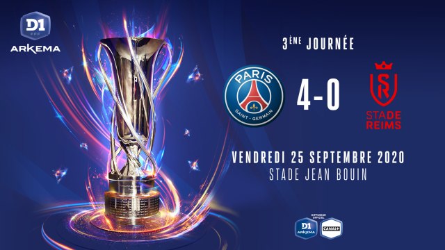 J3 - Paris-SG - Stade de Reims (4-0)