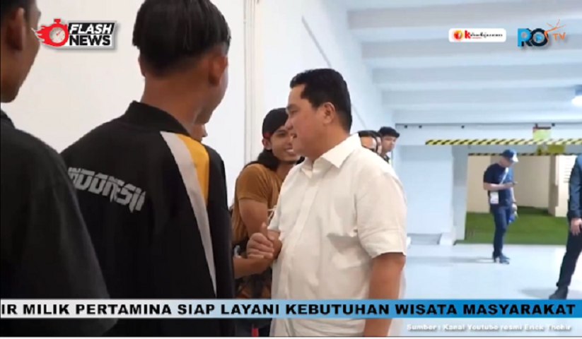 Erick Thohir Ajak PSAI Nonton Langsung Laga Indonesia vs Irak di GBK