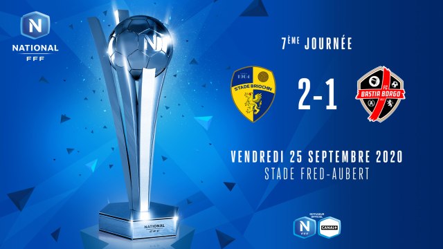 J7 | Stade Briochin - FC Bastia-Borgo (2-1)