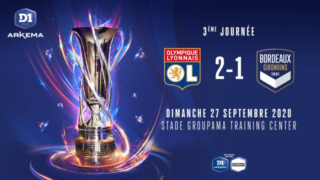 J3 - Olympique Lyonnais - FCG Bordeaux (2-1)