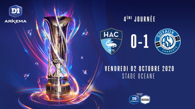 J4 - LE HAVRE AC - ASJ SOYAUX (0-1)