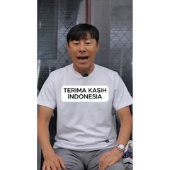 Ucapan Terimakasih Dari Shin Tae yong Atas Support Buat Dirinya dan Timnas Indonesia