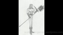 Barbarian Pencil Sketch Video #115 (06-12-2024)