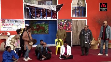 AA TENU MOJ KARAWA  NEW DRAMA PART 6 2024 NASIR CHINIOTI AGHA MAJID FUNNY QAWALI COMPETITION