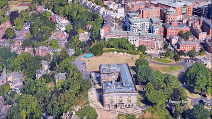 Nottingham Castle in Nottingham, England