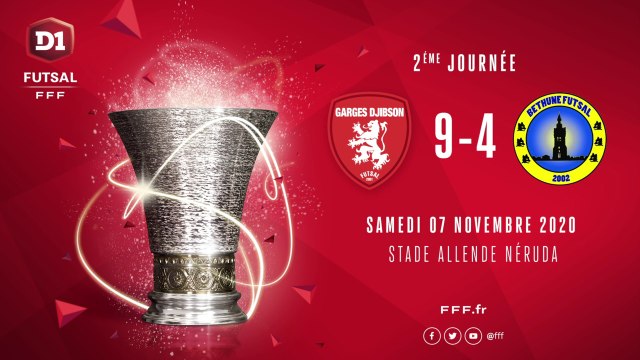 Garges Djibson - Bethune Futsal (9-4)