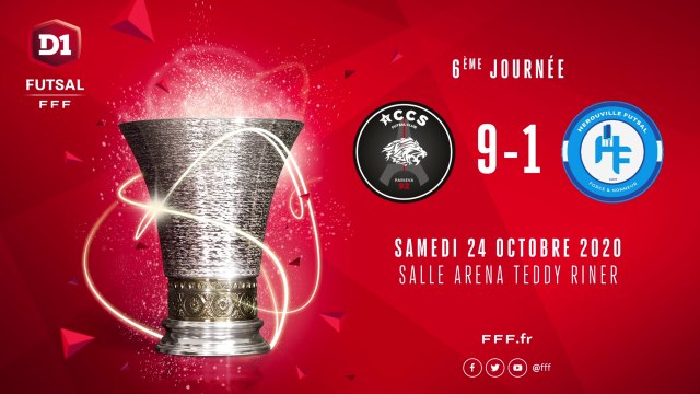 ACCS Asnières - Hérouville Futsal (9-1)