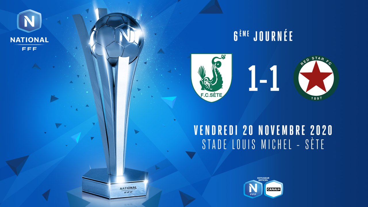 J6 | FC Sète 34 - Red Star FC (1-1)