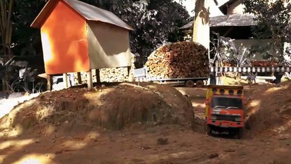 Truck with High level capabilities - Truck carrying wood (5)