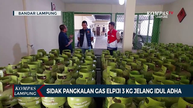 Pertamina dan Polda Lampung Sidak ke Pangkalan Gas Elpiji 3 Kg