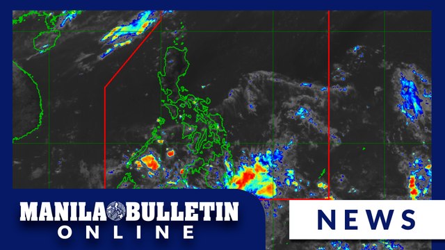 PAGASA: Afternoon or evening rain showers to prevail across most of the Philippines