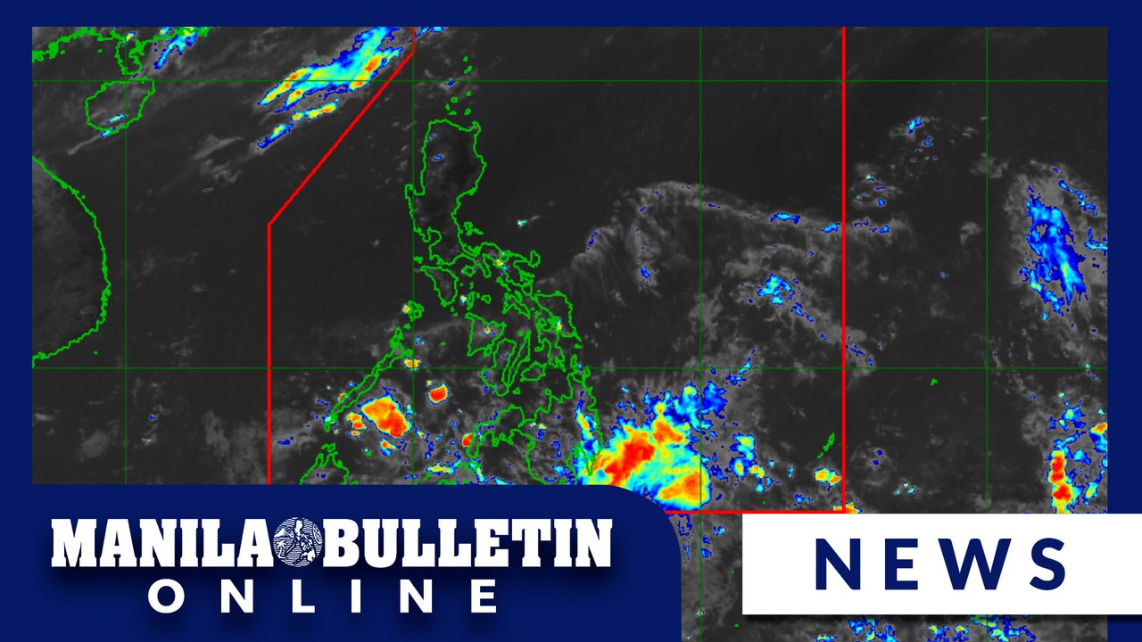 PAGASA: Afternoon or evening rain showers to prevail across most of the Philippines