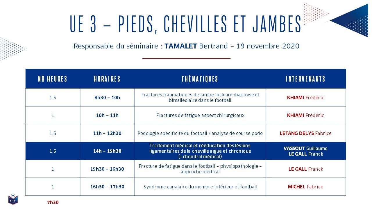 DIU Séminaire 3 - 19 novembre 2020 - Intervention Guillaume VASSOUT / Franck LE GALL