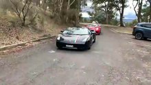 Supercars on Mt Ainslie