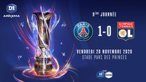 J9 : Paris Saint-Germain FC - Olympique Lyonnais (1-0)