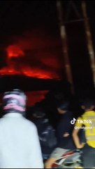 Mount Ruang eruption, North Sulawesi, Indonesia.