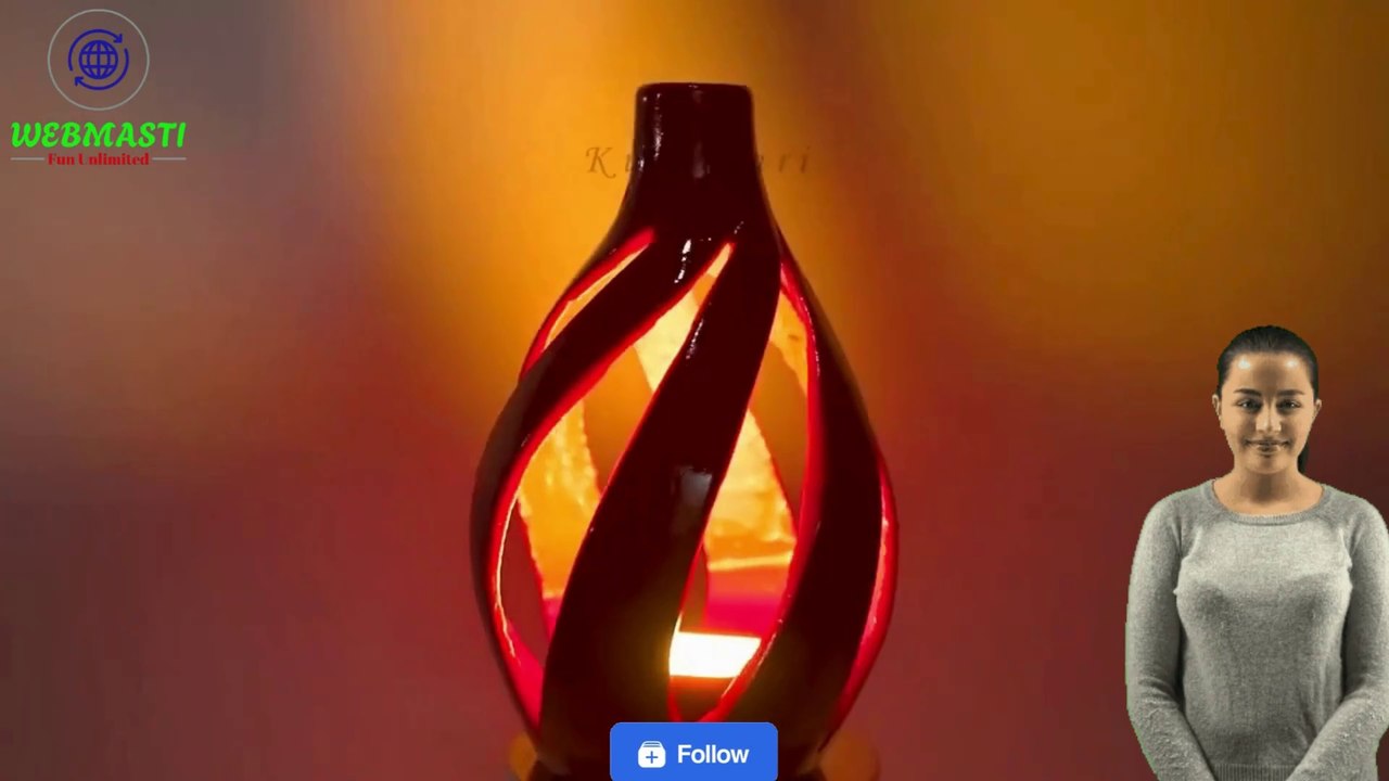 Table lamp making || Plastic bottle Corner Flower vase || Lighting lamp making  Lighting lamp with corner Flower vase making at home, Plaster flower vase,Pottery making Subscribe to our channel now to get great videos. Click the link below...............