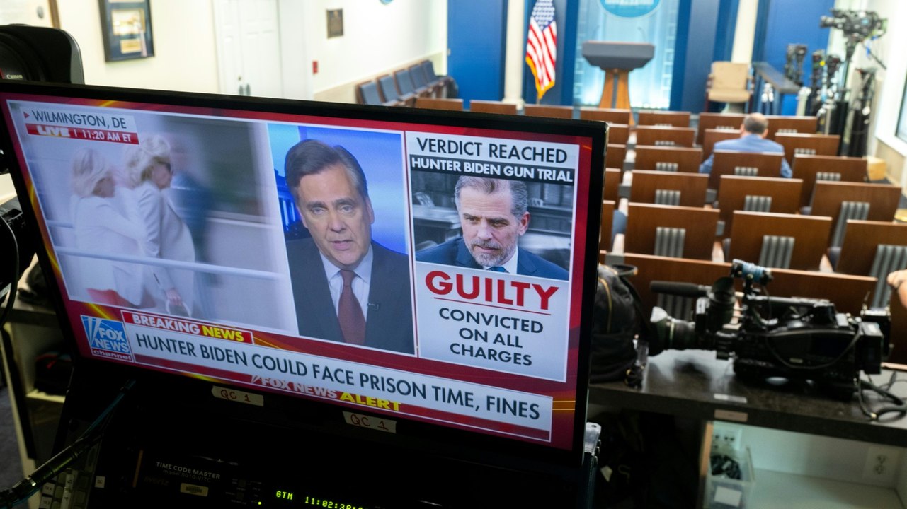 Hunter Biden des illegalen Waffenbesitzes schuldig gesprochen