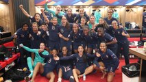 Joie des Bleues qualifiées pour l'Euro