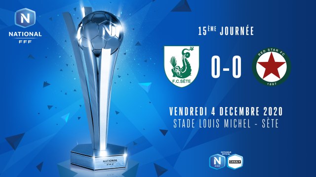 J15 | FC Sète 34 - US Créteil Lusitanos (0-0)