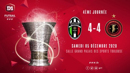 Toulouse métropole - Toulon Elite (4-4)