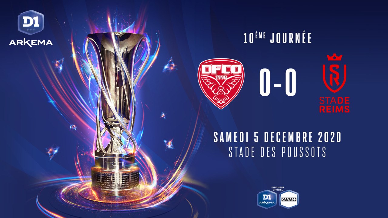 J10 : Dijon FCO - Stade de Reims (0-0)
