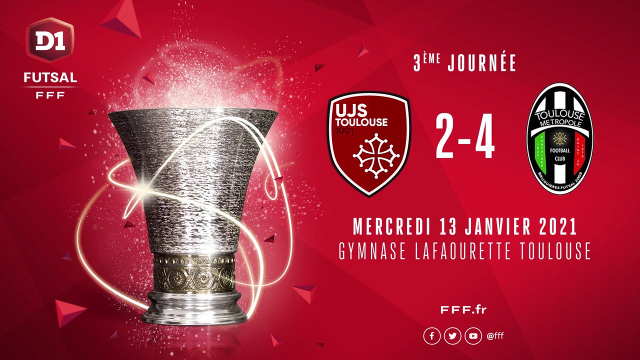 UJS Toulouse - Toulouse Métropole FC (2-4)