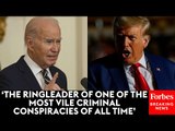 Trump Accuses Biden Of 'Aiding And Abetting Human Traffickers, Child Smugglers, And Terrorists'