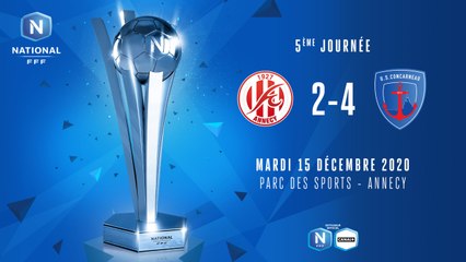 J5 I FC Annecy - US Concarneau (2-4)