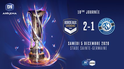 J10 : FCG Bordeaux - ASJ Soyaux (2-1)