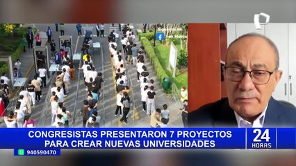 Idel Vexler sobre proyectos para crear universidades: "Son populistas y sin criterio de análisis"