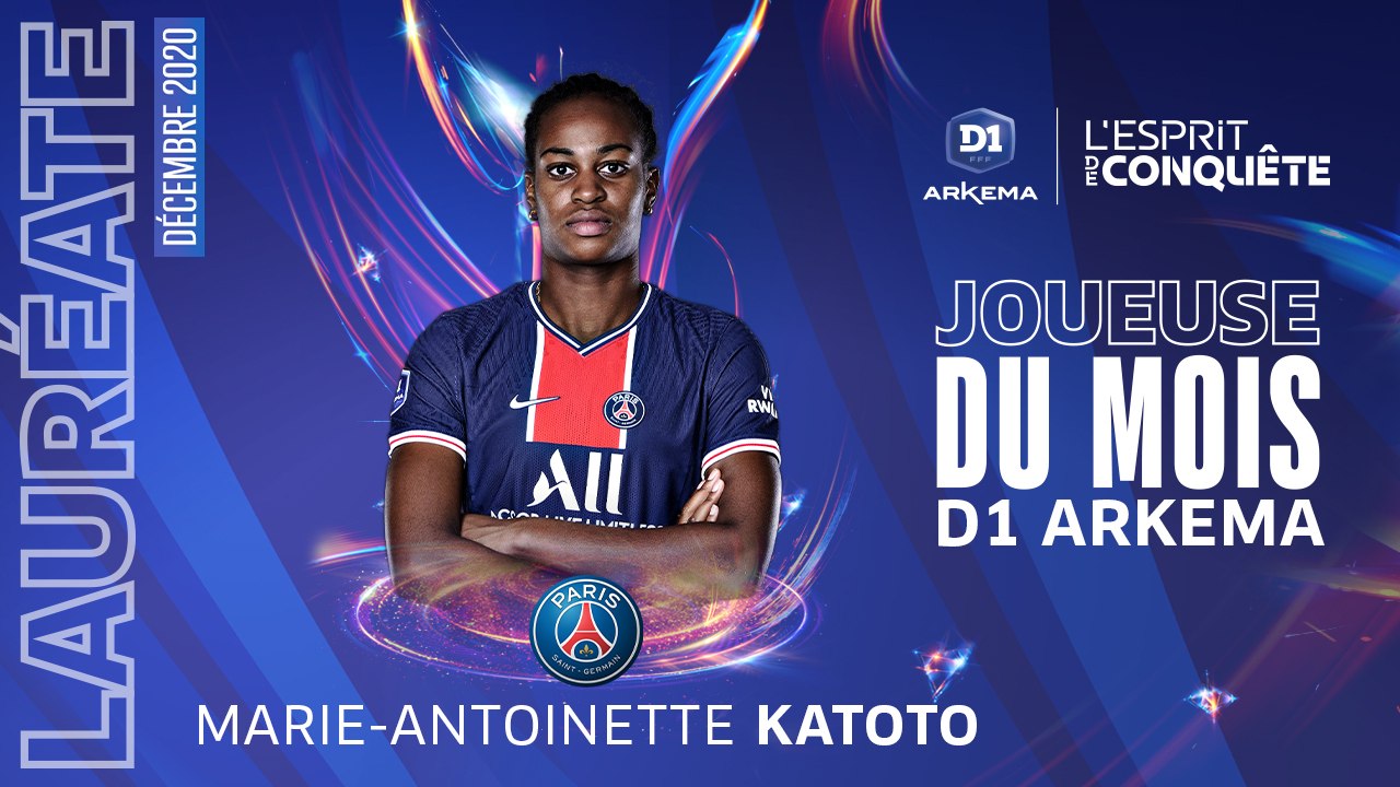 D1 Arkema, joueuse du mois : Katoto sacrée en décembre !