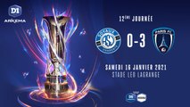 J12 : ASJ Soyaux - Paris FC (0-3)