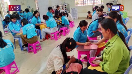 ជំនាញសំអាងកាយផ្តល់ក្តីសង្ឃឹមថ្មី ដល់ ផារី យុវតីរស់នៅខេត្តរតនគិរី ឱ្យមាន....