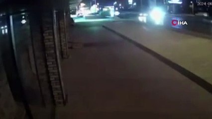 Bursa'da feci kaza kamerada