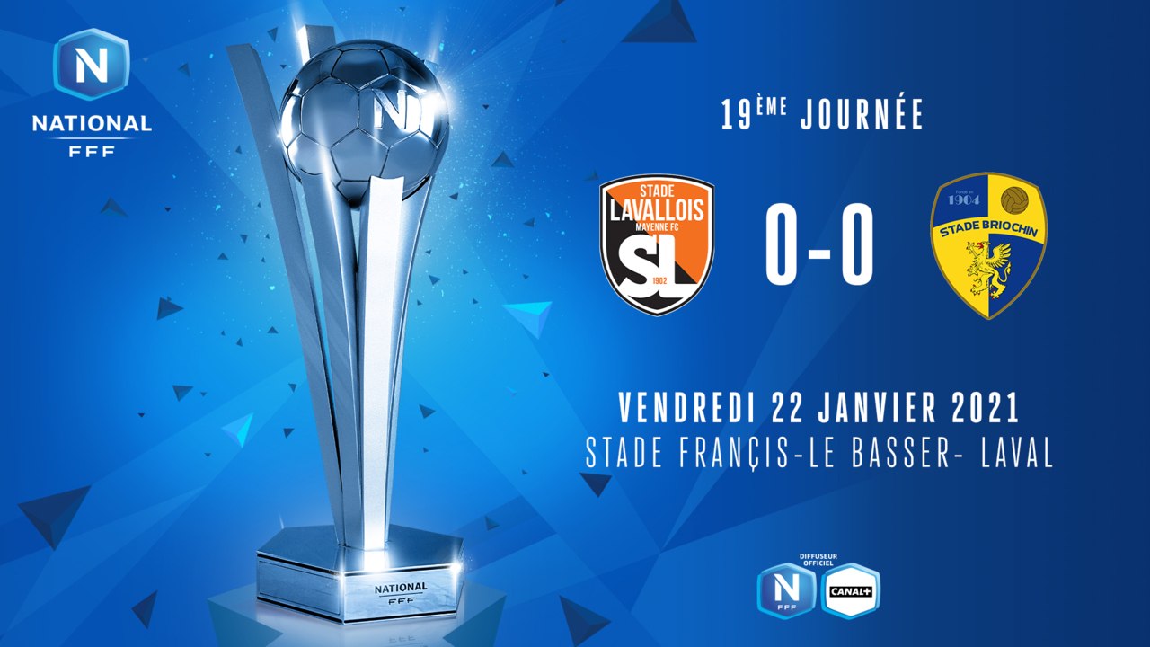J19 | Stade Lavallois - Stade Briochin (0-0)