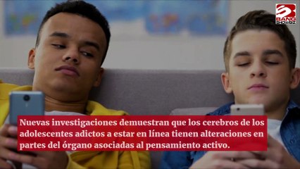 El uso excesivo de internet cambia el cerebro adolescente