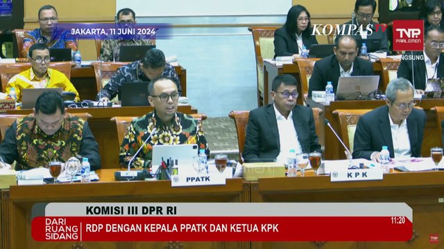 Bambang Pacul Singgung RUU Perampasan Aset saat Rapat di DPR Bersama KPK dan PPATK