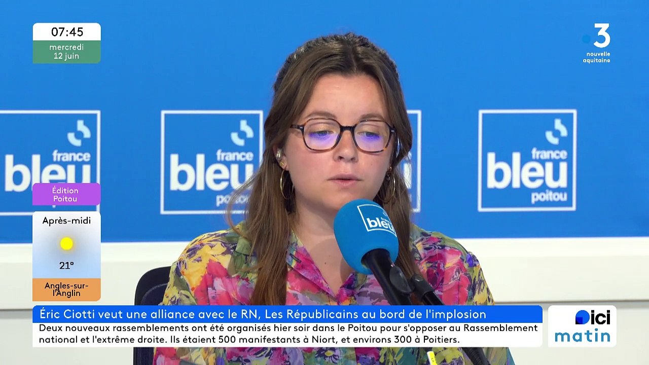 12/06/2024 - Le 6/9 de France Bleu Poitou en vidéo