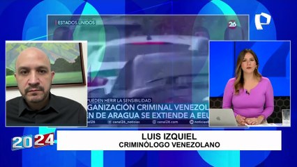 Luis Izquiel: "Integrantes del Tren de Aragua usaron la migración venezolana para entrar a EE.UU"