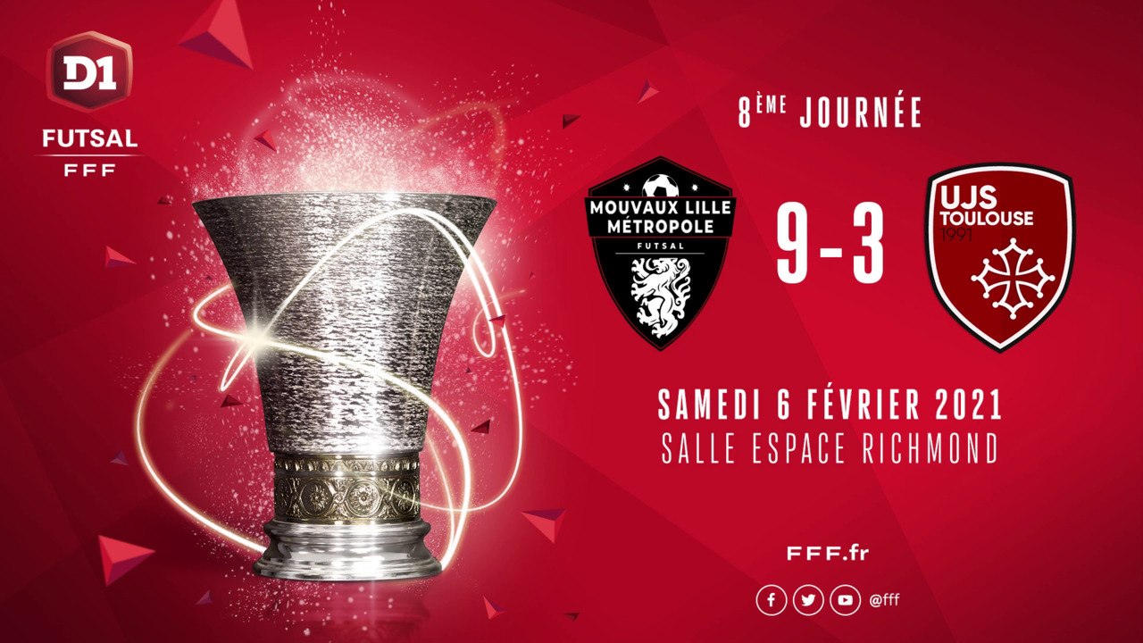 Mouvaux Lille Métropole - UJS Toulouse (9-3)