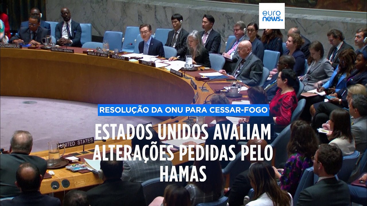 EUA dizem estar a avaliar resposta do Hamas ao plano de cessar-fogo norte-americano na Faixa de Gaza